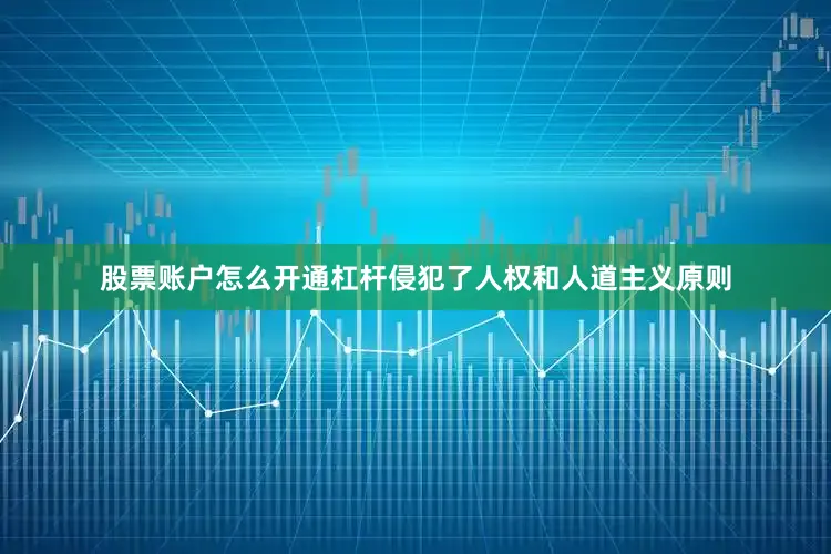 股票账户怎么开通杠杆侵犯了人权和人道主义原则